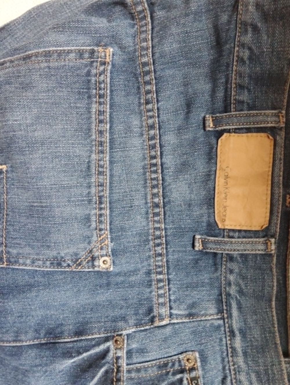 Calvin Klein Jeans Men’s Classic Blue Straight Denim